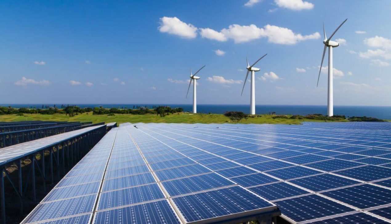 Image of the renewable energy 再生可能エネルギー イメージ写真